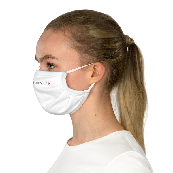 "I SPEAK SKIN FLUENTLY" 100% Cotton Esthetician Face Mask